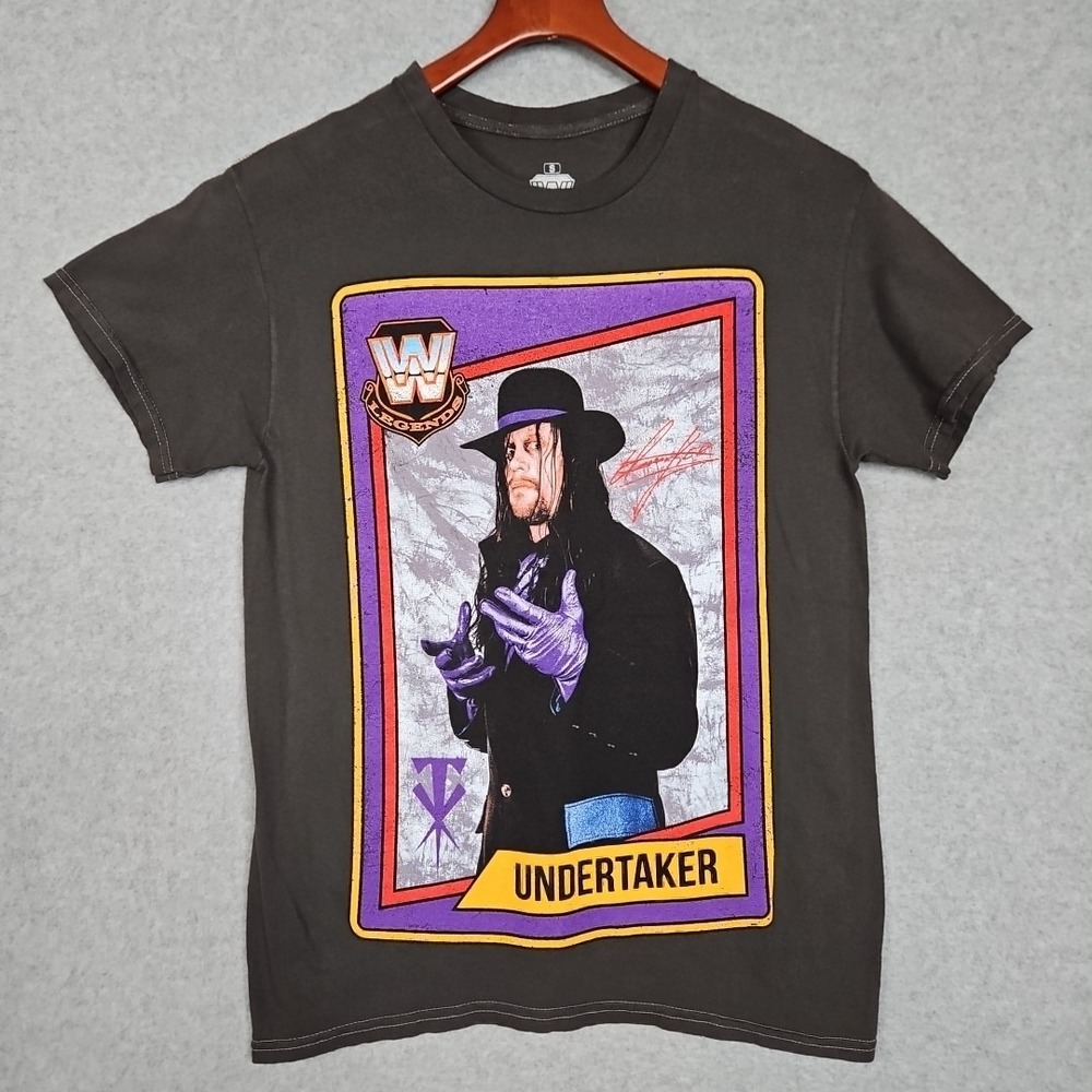 WWE The Undertaker Deadman Forever Trading‎ Card Promo T-Shirt Size Small